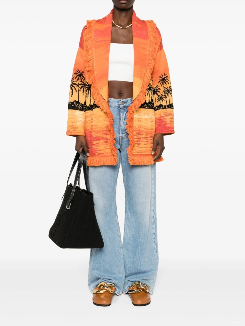 Cheap cardigan sunset-print Women Alanui Keralda 0425
